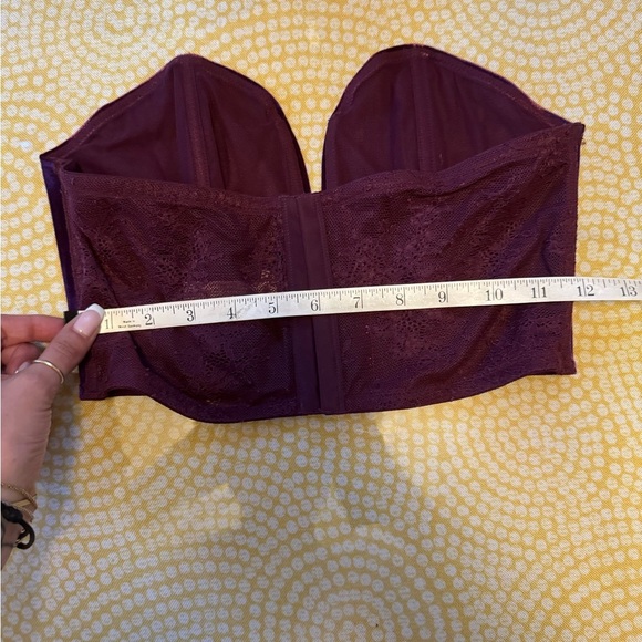 Victorias Secret Velvet Cropped Bra - Picture 7 of 8